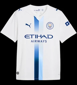 Manchester City Home 2026/27 — White / Blue