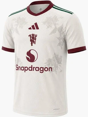 Manchester United Third 2026/27 — Cream / Green Snapdragon