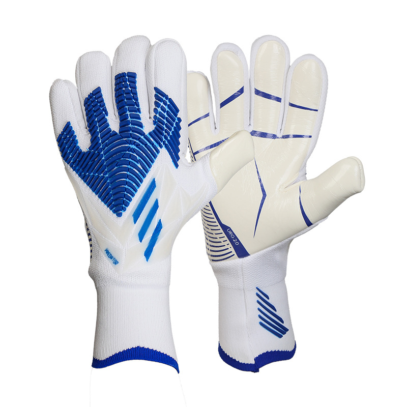 Predator Goalkeeper Gloves — White / Blue