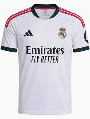 Real Madrid 2026/27 Away — White / Pink