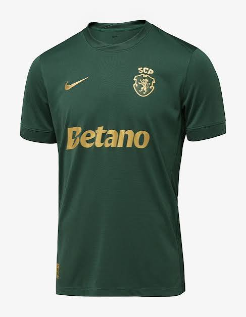 Sporting Lisbon Away — Dark Green / Gold