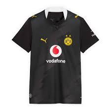 Borussia Dortmund Away — Black / Vodafone