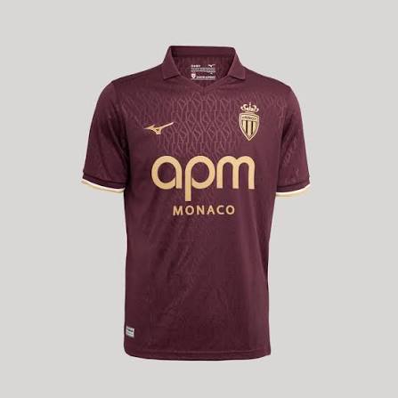 AS Monaco Home — Maroon / Gold APM