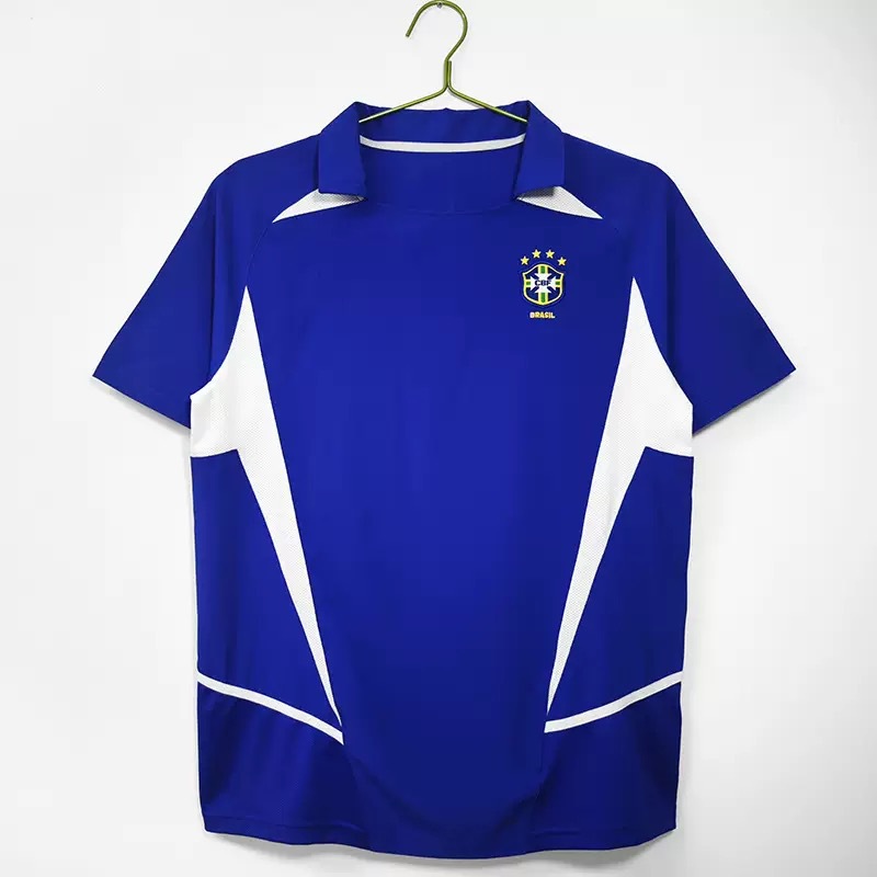 Brazil 2002 Away — Blue