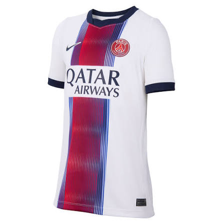 PSG Away 2026/27 — White / Qatar Airways