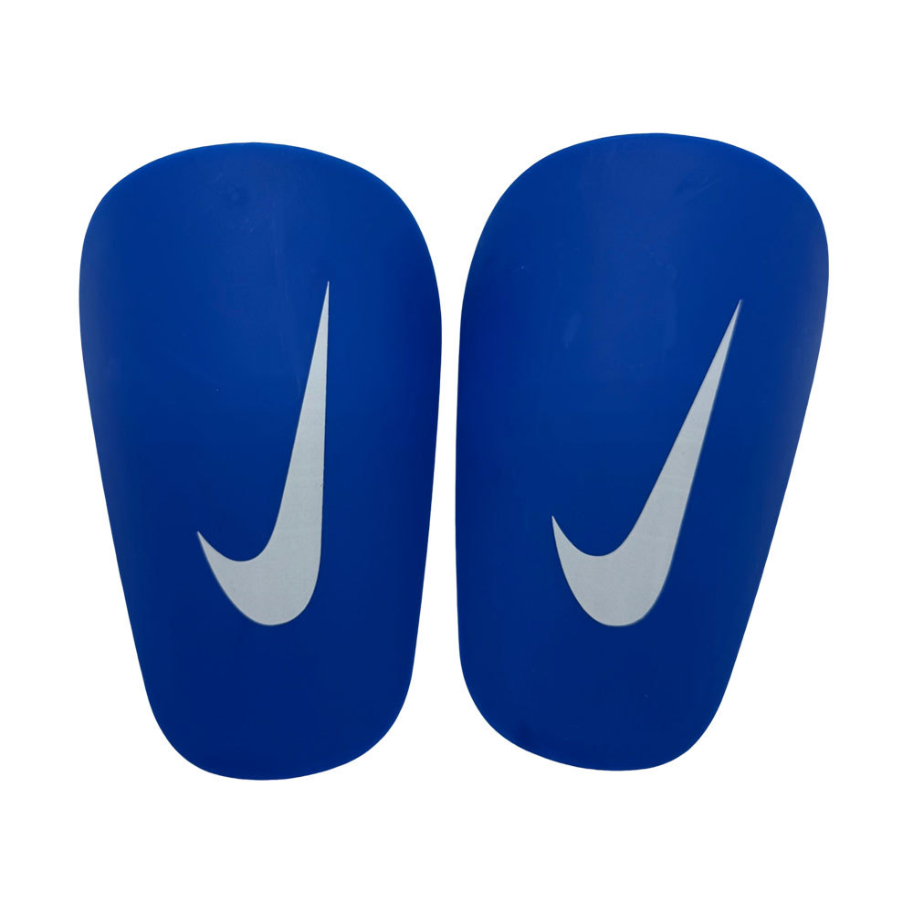 Nike Mini Shin Guards — Blue / White Swoosh